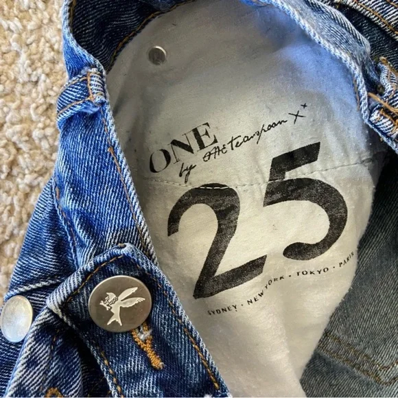 one teaspoon outlaw button fly shorts - Picture 9 of 9